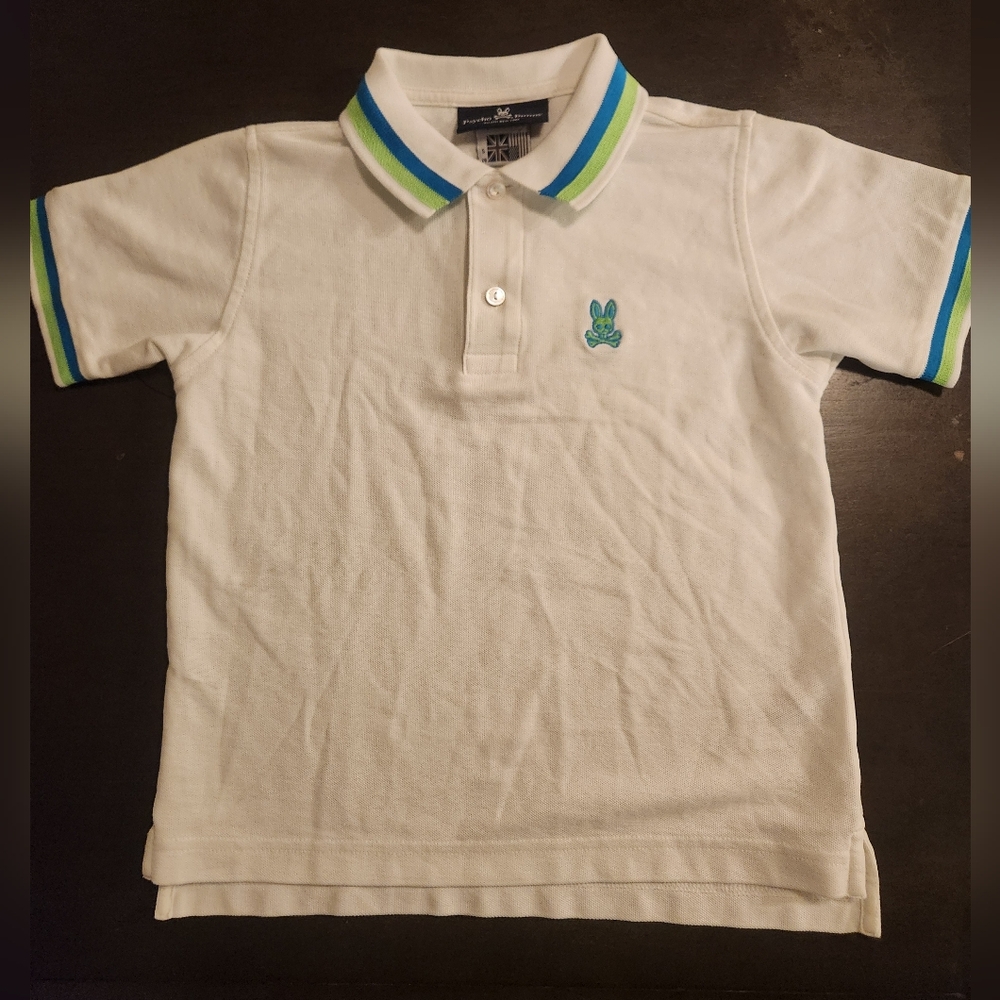 Psycho Bunny Kids Polo, Size S, 7/8